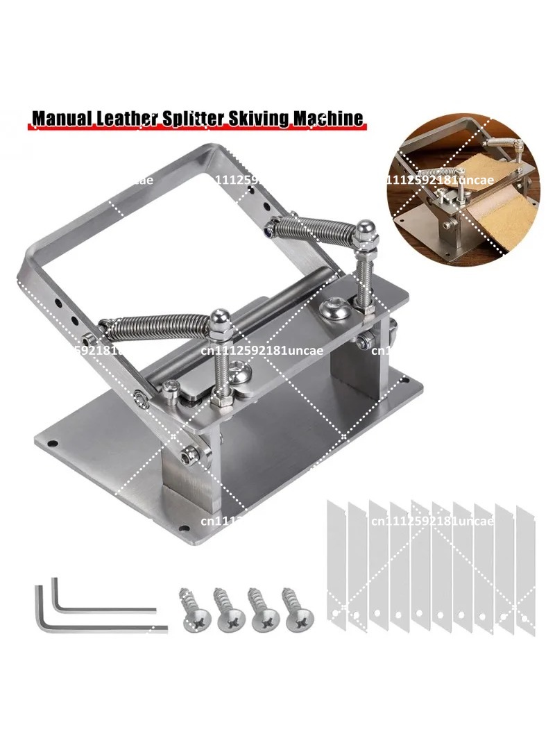 Leatherwork Machine - Máquina Manual para Desbastar Cuero, Herramienta