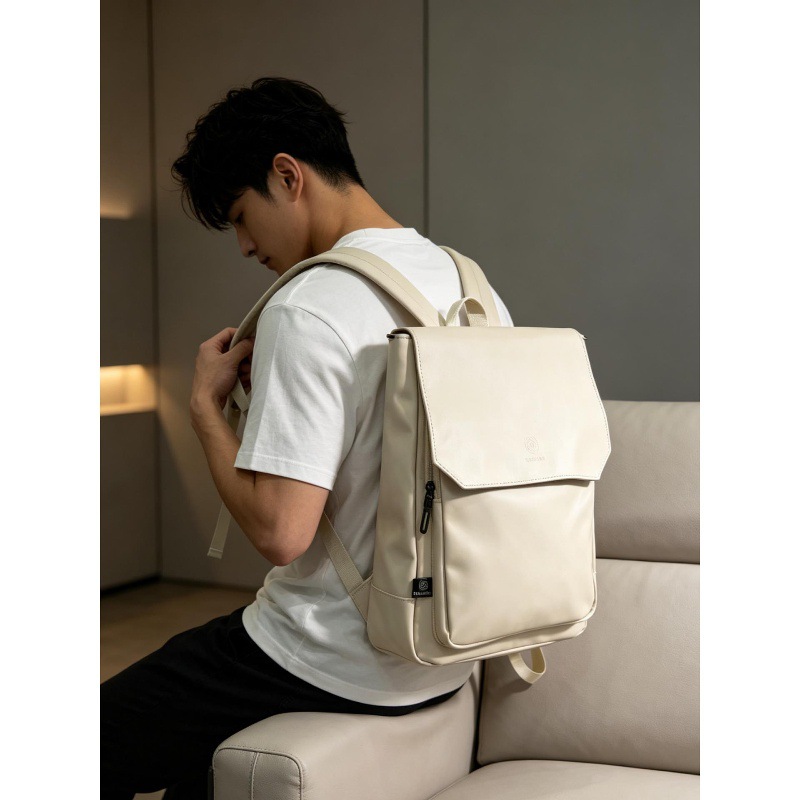 Mochila de cuero sintético de  - Leather Work Rucksack Mens reseña y precio
