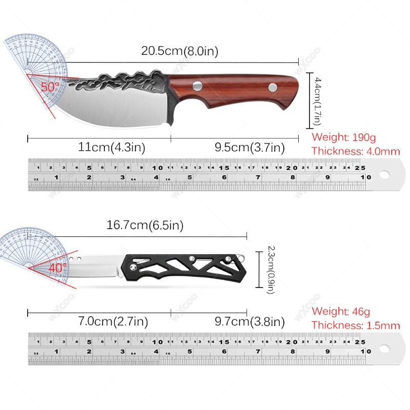 WXCOO Combo de Cuchillo de Coc - Bone Folder Tool reseña y precio