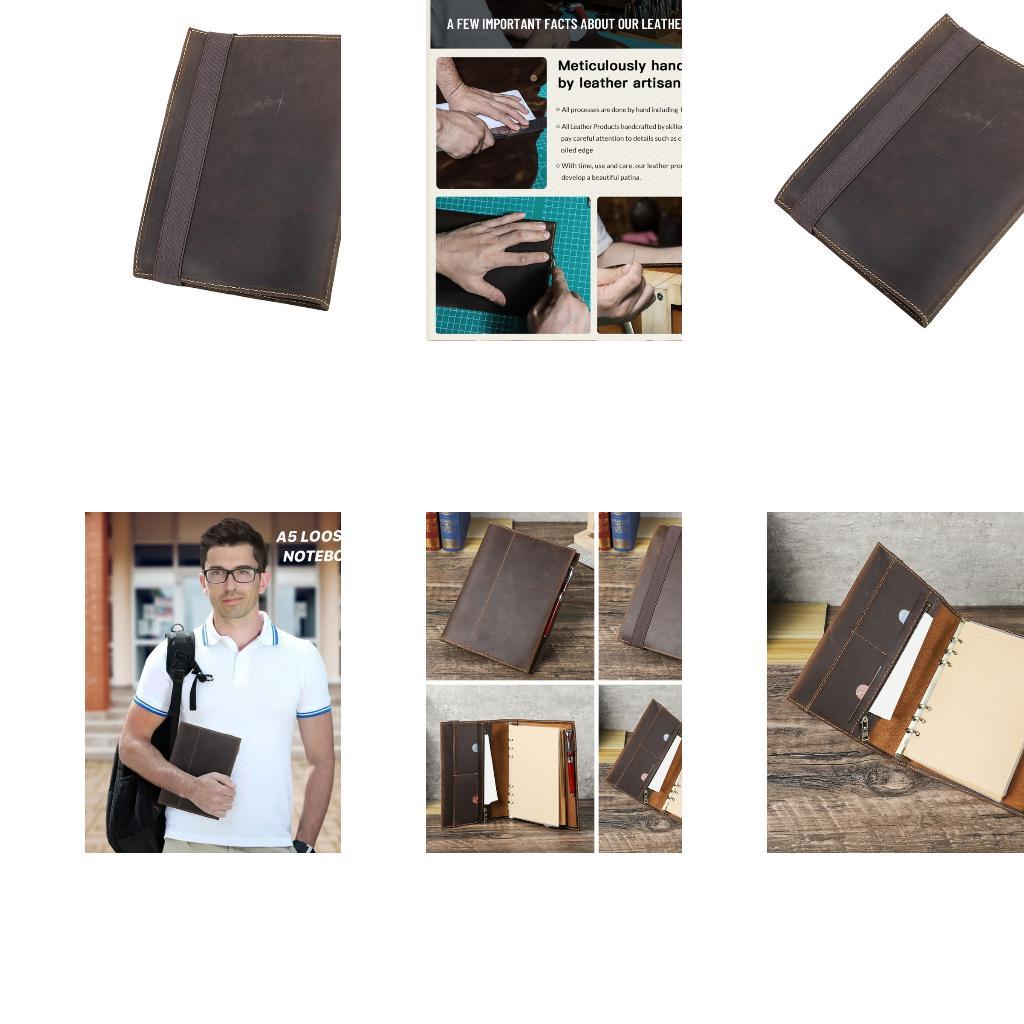 Diario cuero para uso diario e - Leather Work Diary Covers reseña y precio