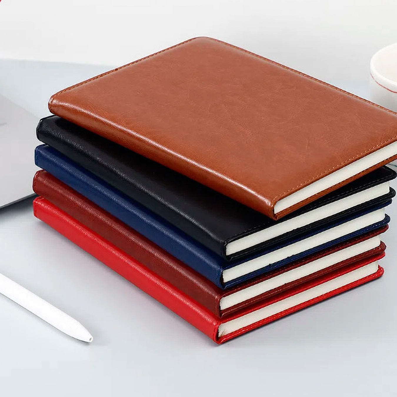 Cuaderno de piel sintética con - Leather Work Diary Covers reseña y precio